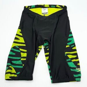 Speedo Disco Boom Splice Jammer - Size 26 / 9” Inseam - Drawcord Swim Bottoms